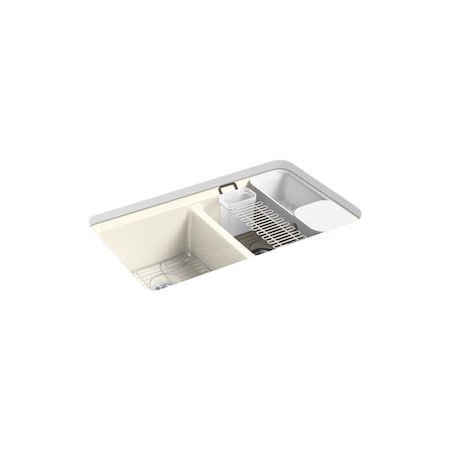 Kohler Riverby Double Equal Undermount Sink 8679-5UA3-96